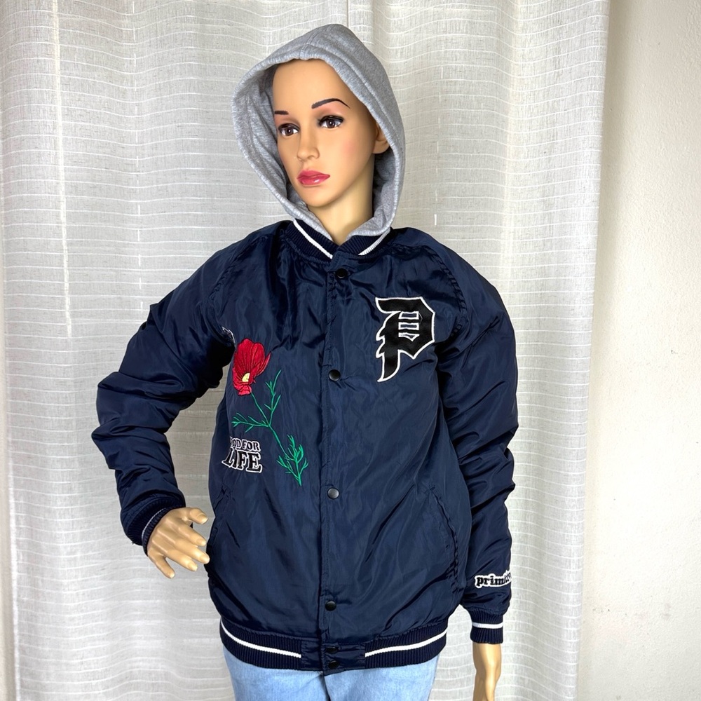 Primitive Keeper Two-Fer Varsity
Jacket Sz Small